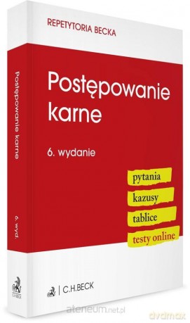Postępowanie karne. Pytania. Kazusy. Tablice w.6 [KSIĄŻKA]