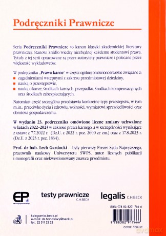 Prawo karne z testami online3 [KSIĄŻKA]