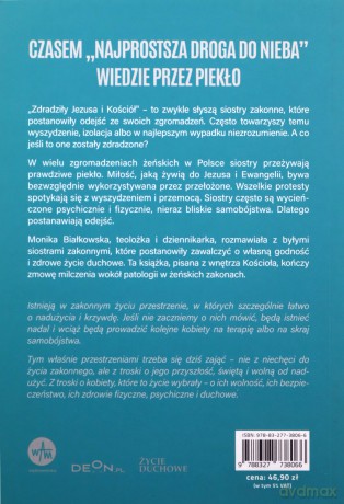 Siostry O nadużyciach w żeńskich klasztorach - Monika Białkowska [KSIĄŻKA]