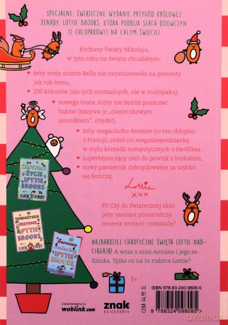 Totalnie chaotyczne święta Lottie Brooks - Katie Kirby, Anna Klingofer [KSIĄŻKA]
