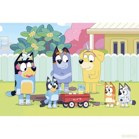 TREFL 100 el. Wesoły świat Bluey [PUZZLE]