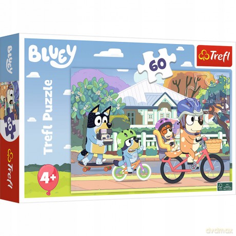 TREFL 60 el. Wesoły Bluey [PUZZLE]