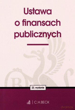 Ustawa o finansach publicznych [KSIĄŻKA]