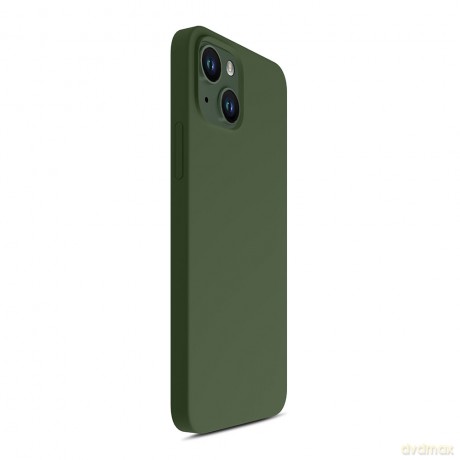 Apple iPhone 15 - 3mk Hardy Silicone MagCase Alpine Green