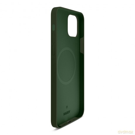 Apple iPhone 15 - 3mk Hardy Silicone MagCase Alpine Green