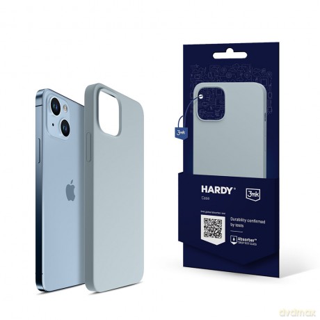 Apple iPhone 15 - 3mk Hardy Silicone MagCase Blue