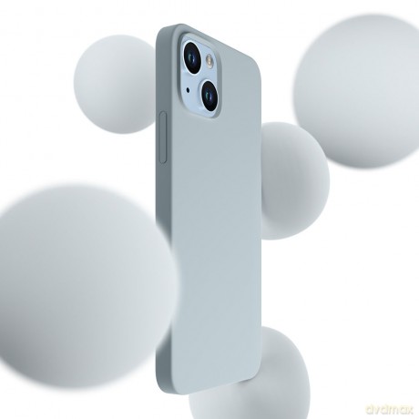 Apple iPhone 15 - 3mk Hardy Silicone MagCase Blue