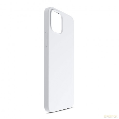 Apple iPhone 15 - 3mk Hardy Silicone MagCase Silver-White