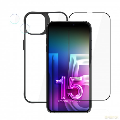 Apple iPhone 15 Plus - 3mk Comfort Set 4 in 1