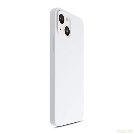 Apple iPhone 15 Plus - 3mk Hardy Silicone MagCase Silver-White