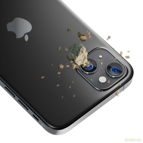 Ochrona na obiektyw aparatu do Apple iPhone 15 Plus - 3mk Lens Protection Pro Graphite
