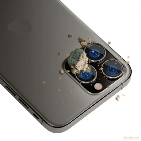 Ochrona na obiektyw aparatu do Apple iPhone 15 Pro - 3mk Lens Protection Pro Graphite