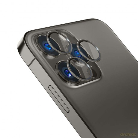 Ochrona na obiektyw aparatu do Apple iPhone 15 Pro - 3mk Lens Protection Pro Graphite