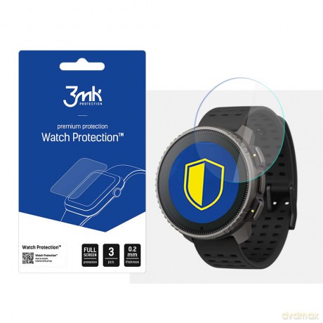 SUUNTO Vertical Titanium Solar - 3mk Watch Protection v. FlexibleGlass Lite