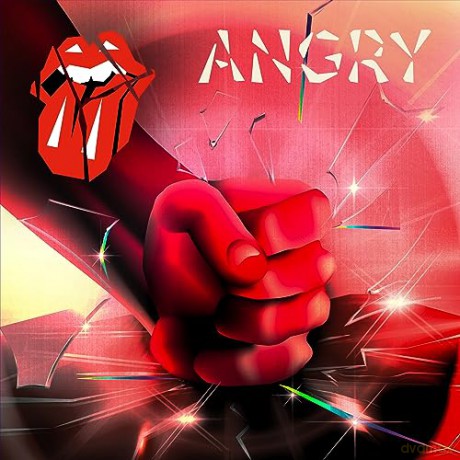 Rolling Stones: Angry (Colour) [Winyl]
