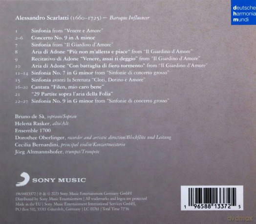Dorothee Oberlinger: Alessandro Scarlatti: Baroque Influencer [CD]