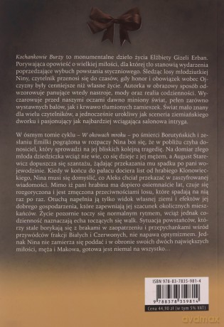 Kochankowie Burzy (Tom 8) W okowach mroku - Erban Elżbieta Gizela [KSIĄŻKA]