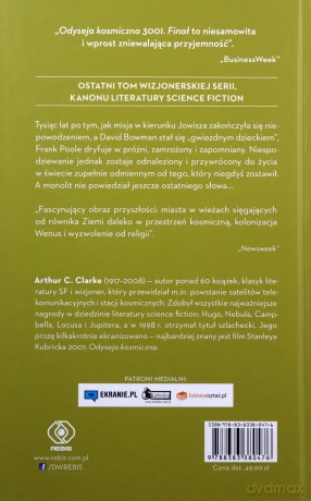 Odyseja kosmiczna 3001. Finał - Arthur C. Clarke [KSIĄŻKA]