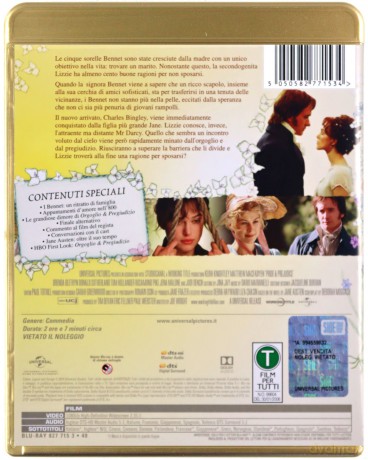 Pride & Prejudice (Duma i uprzedzenie) [Blu-Ray]