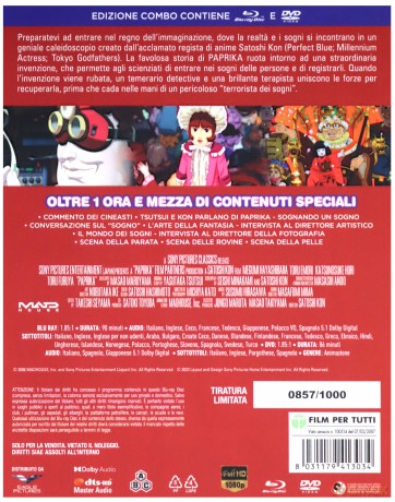 Paprika [Blu-Ray]+[DVD]