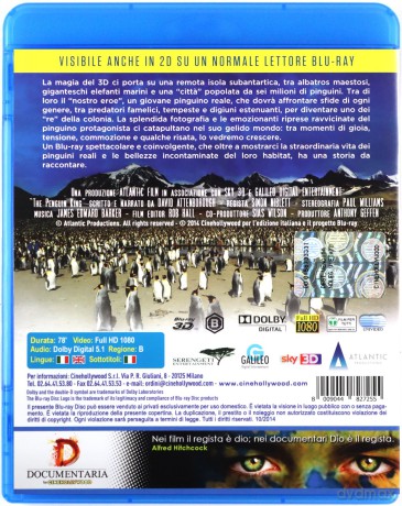 Pinguini 3D [Blu-Ray]