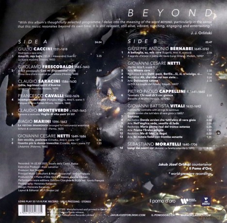 Jakub Józef Orliński, Il Pomo D'oro: Beyond [Winyl]