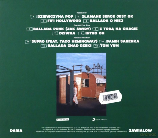 Daria Zawialow: Dziewczyna Pop (Backdoor Edition) [CD]