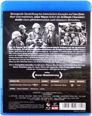 Sands of Iwo Jima (Piaski Iwo Jimy) [Blu-Ray]