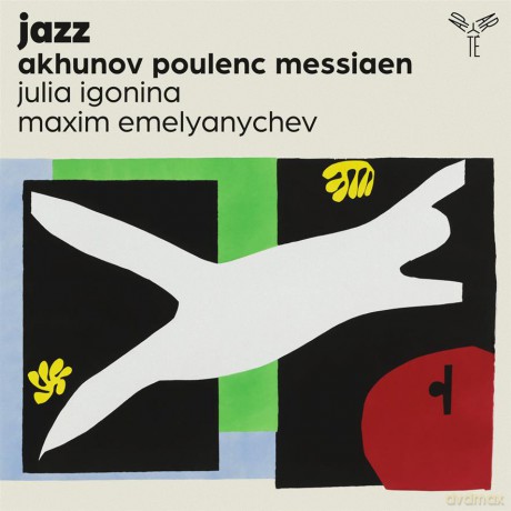 Akhunov Poulenc Messiaen: Jazz Igonina Emelyanychev [CD}