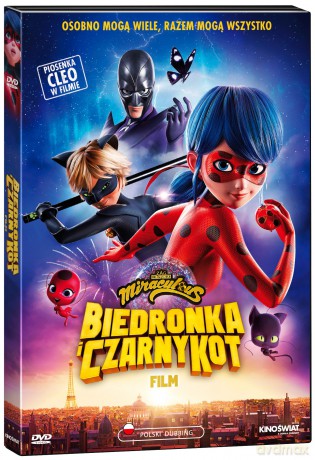 Miraculous: Biedronka i Czarny Kot. Film [DVD]