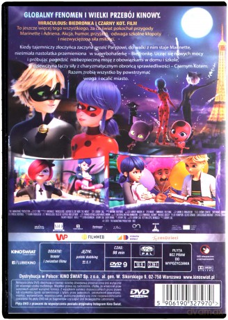 Miraculous: Biedronka i Czarny Kot. Film [DVD]