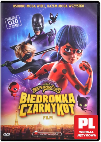 Miraculous: Biedronka i Czarny Kot. Film [DVD]
