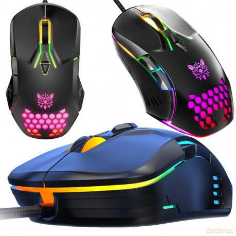 ONIKUMA CW902 Myszka Gamingowa przewodowa RGB Czarny
