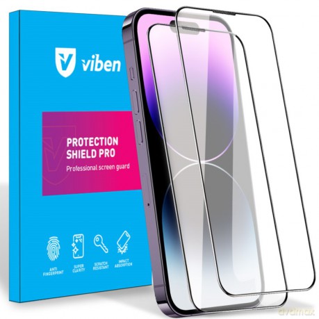 VIBEN 2x Szkło hartowane 5D iPhone 14 Pro -6,1