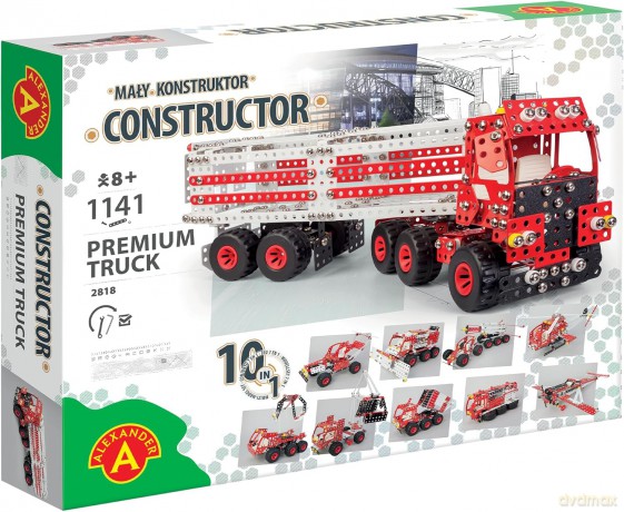 Mały Konstruktor 10w1 - Premium Truck