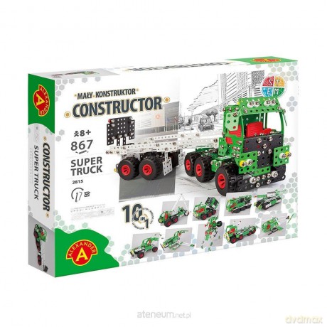 Mały Konstruktor 10w1 - Super Truck