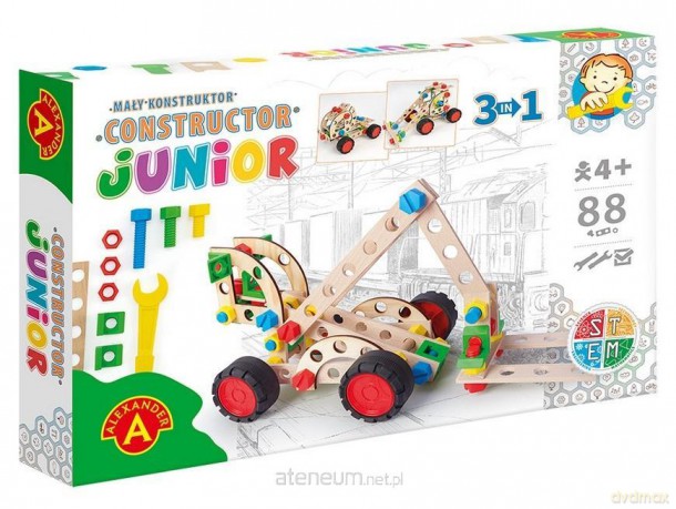 Mały Konstruktor Junior - Forklift Truck 3w1