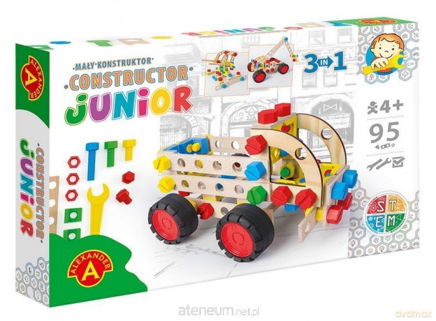 Mały Konstruktor Junior - Truck 3w1
