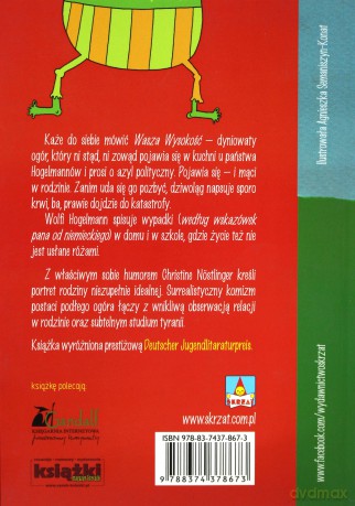 gwizdzemy na krola ogora - christine nostlinger [KSIĄŻKA]