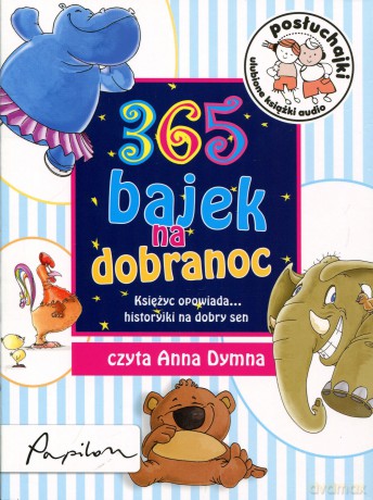 365 bajek na dobranoc. ksiezyc opowiada historyjki na dobry sen (digipack) [audiobook] [cd-mp3]