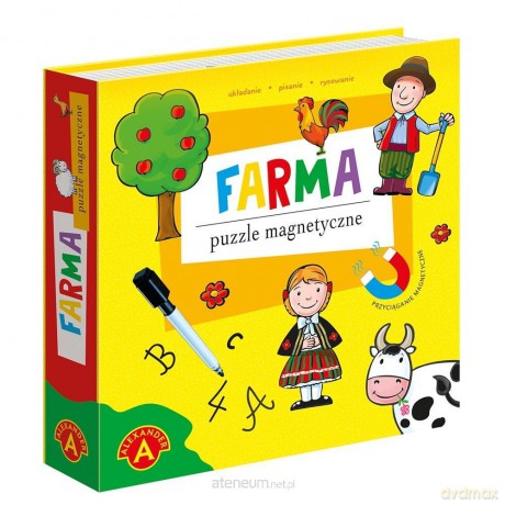 Puzzle magnetyczne - Farma [PUZZLE]