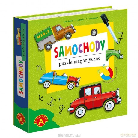 Puzzle magnetyczne - Samochody [PUZZLE]
