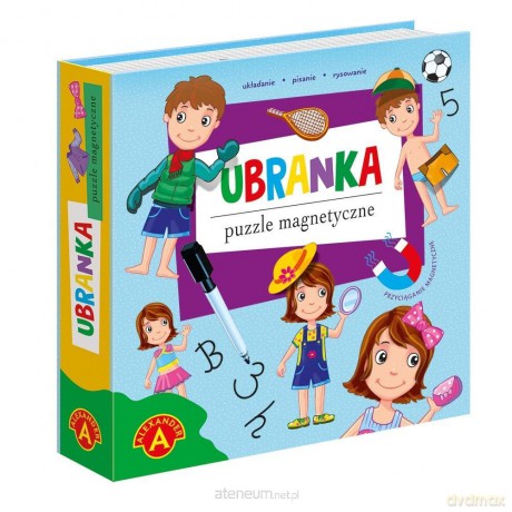 Puzzle magnetyczne - Ubranka [PUZZLE]