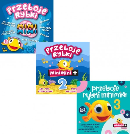 Mini Mini Przeboje Rybki 1+2+3 Pakiet [3CD]+[3DVD]