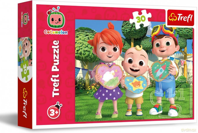 TREFL 60 el. Cocomelon Bawmy się razem [PUZZLE]
