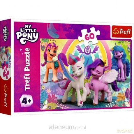 TREFL 60 el. W świecie przyjaźni My Little Pony [PUZZLE]