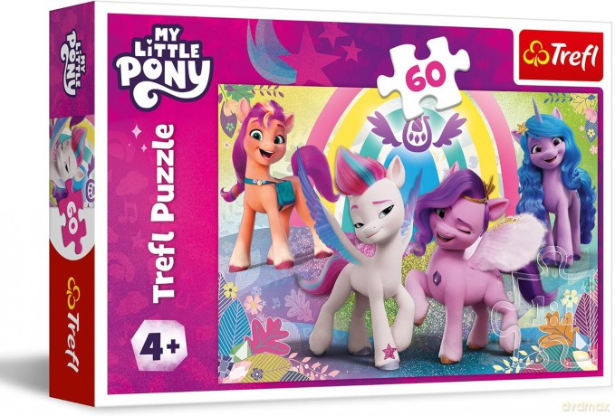 TREFL 60 el. W świecie przyjaźni My Little Pony [PUZZLE]
