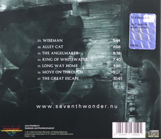 Seventh Wonder: The Great Escape [CD]