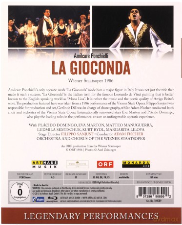 Ponchielli:la Gioconda [Blu-Ray]