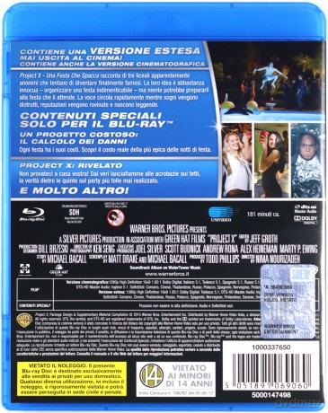 Project X [Blu-Ray]